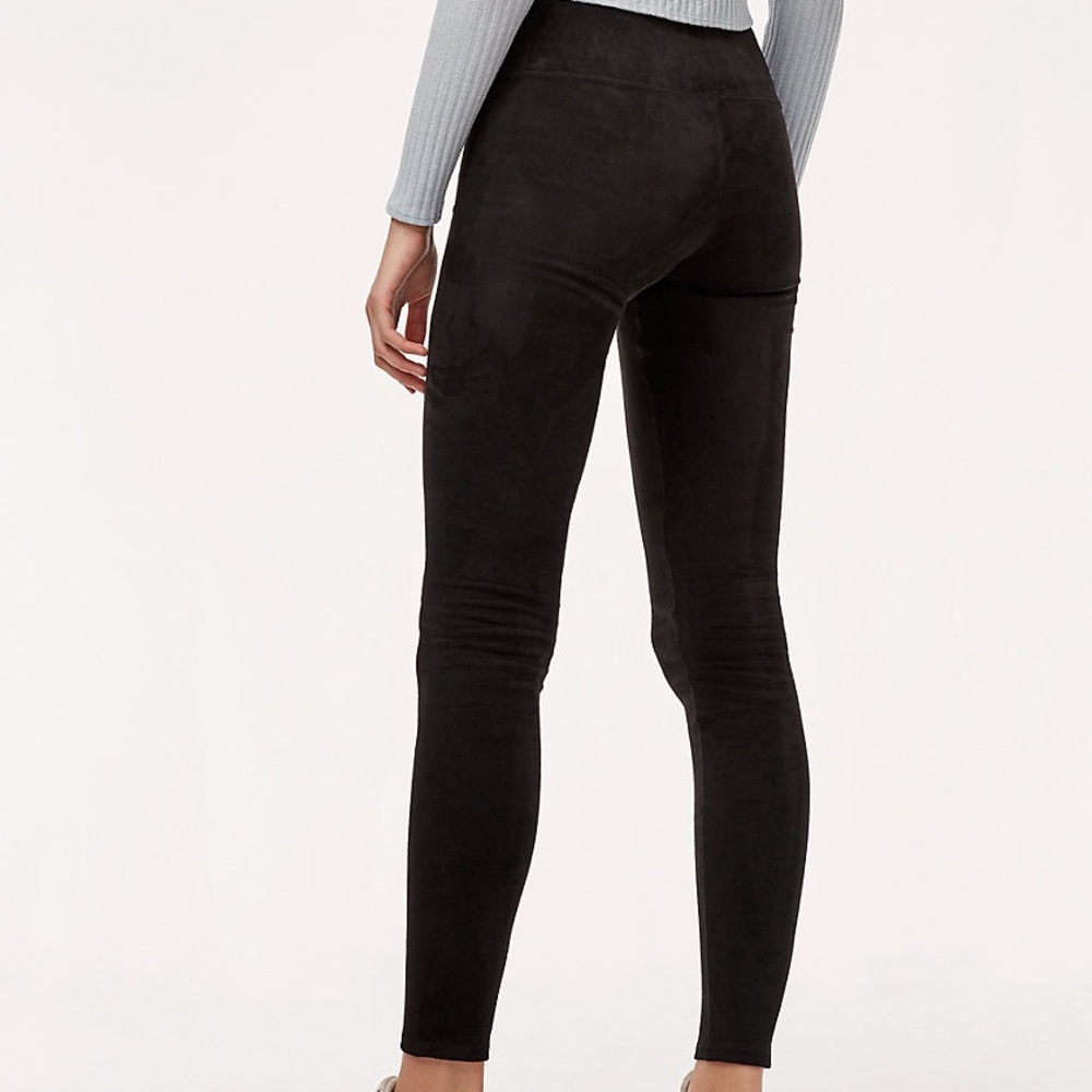 NWT Wilfred vegan Suede pants
